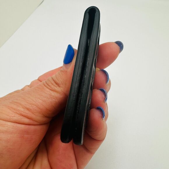 Bottega Veneta Black‎ Intrecciato Leather Money Clip Magnetic Slim Minimalist - Picture 6 of 10